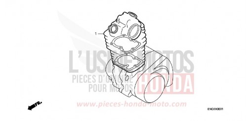 GASKET KIT A NX650K de 1989